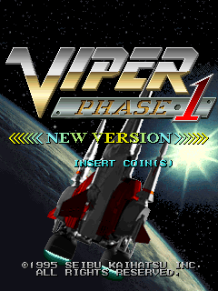 Viper Phase 1 (World, New Version) Title Screen